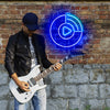 Play button neon light sign