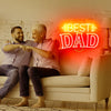 Best Dad neon sign gift