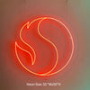 LED logo neon light