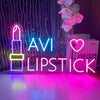 Custom Lipstick Neon Sign