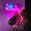 Custom Lipstick Neon Sign