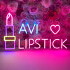 Custom Lipstick Neon Sign
