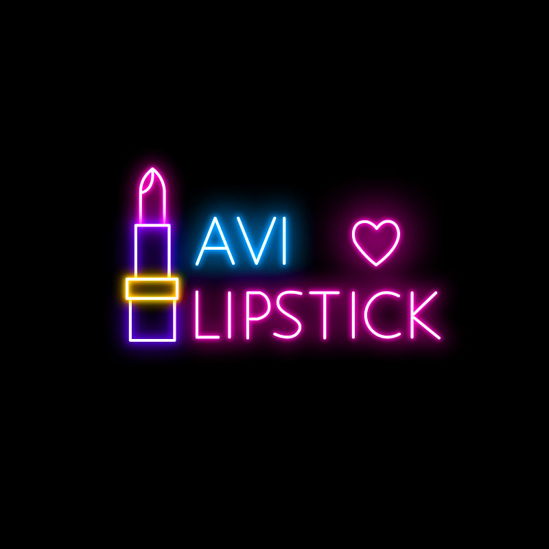Custom Lipstick Neon Sign
