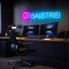 Custom Gamer Username LED Neon Sign
