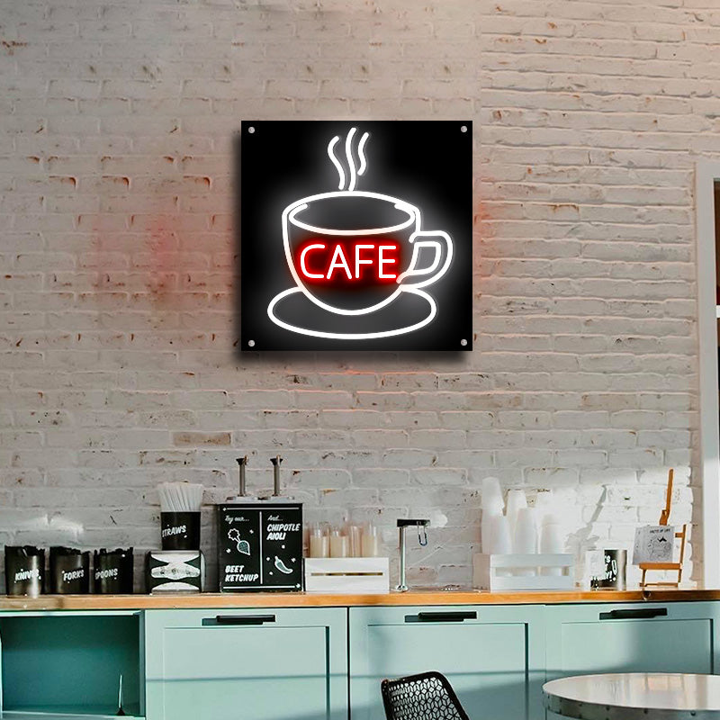 Cafe Cup Neon Light