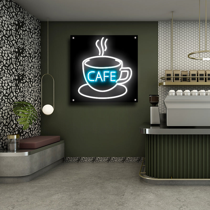 Cafe Cup Neon Light