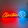 Basketball Name Neon Art for Kid's Room