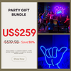 Party Neon Signs Gift Bundle