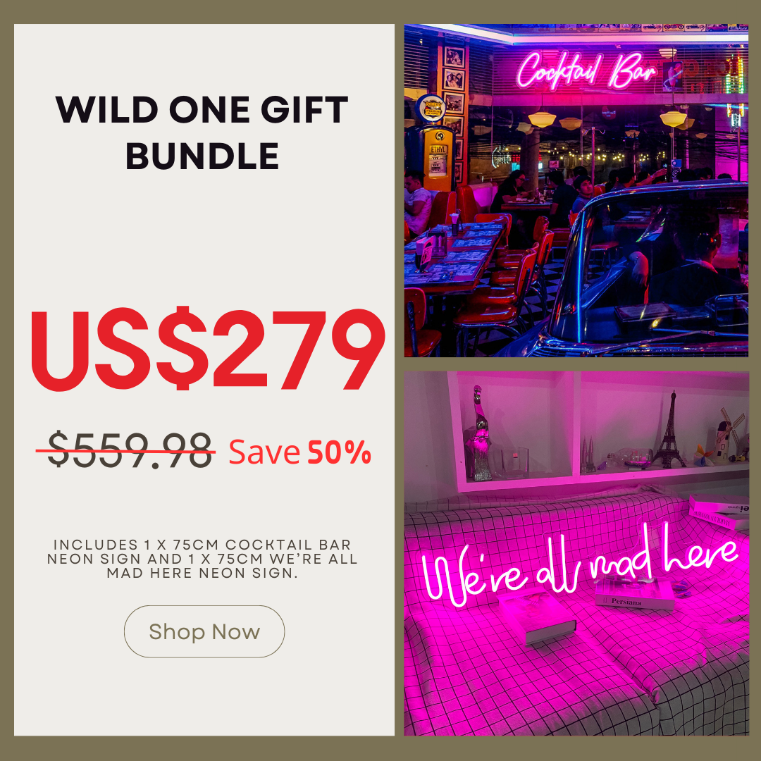 Wild One Gift Bundle For Home Bar Decor
