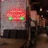 Meals and Memories Made Here LED Neon Sign