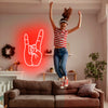 Devil Horns Rock n Roll Sign