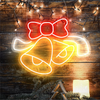 Festive Bells Neon Sign