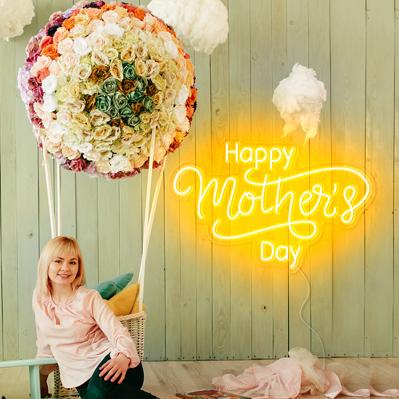 Happy Mother's Day Neon Light