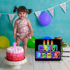 Colourful Happy Birthday Neon