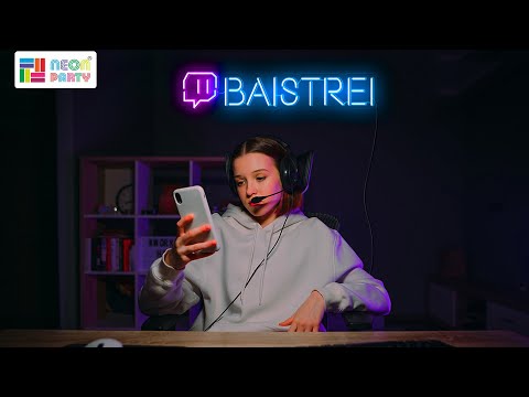 Custom Gamer Username LED Neon Sign