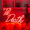 Til Death Do Us Party Sign