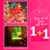 Merry Christmas neon light gift box set