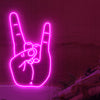 Rock love you signs - neonpartys