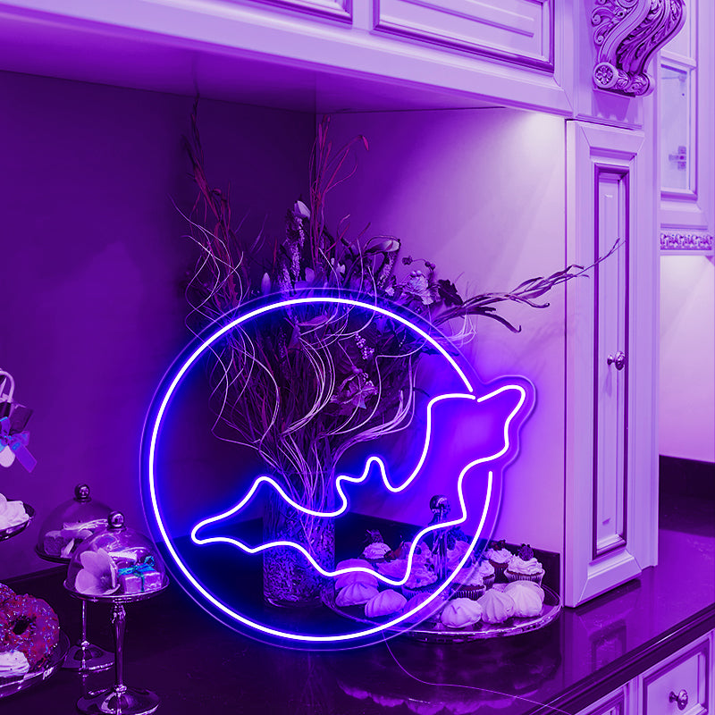 Neon Bat Light