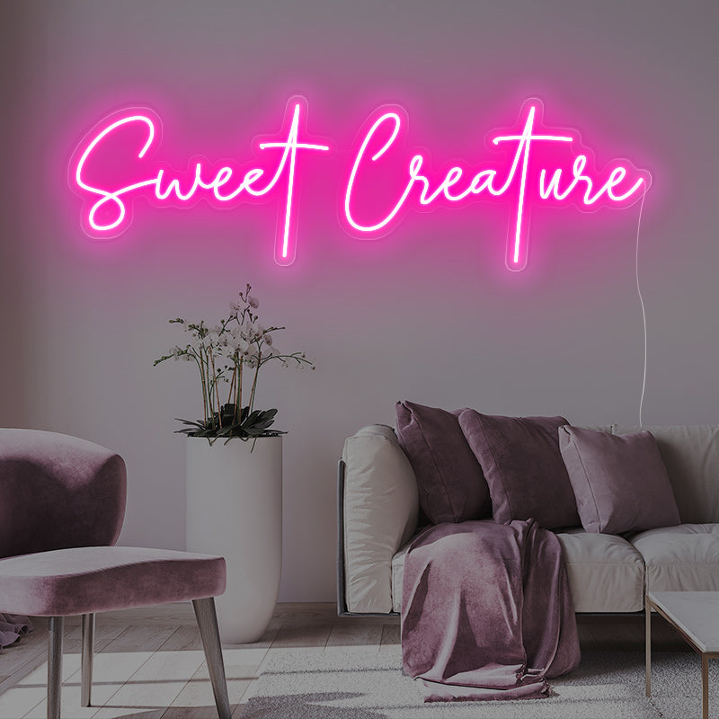 Sweet Creature neon lights - neonpartys