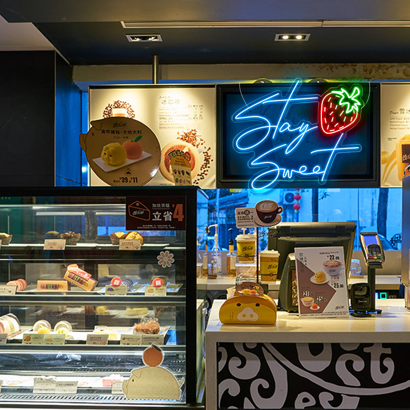 Stay sweet Neon lights - neonpartys