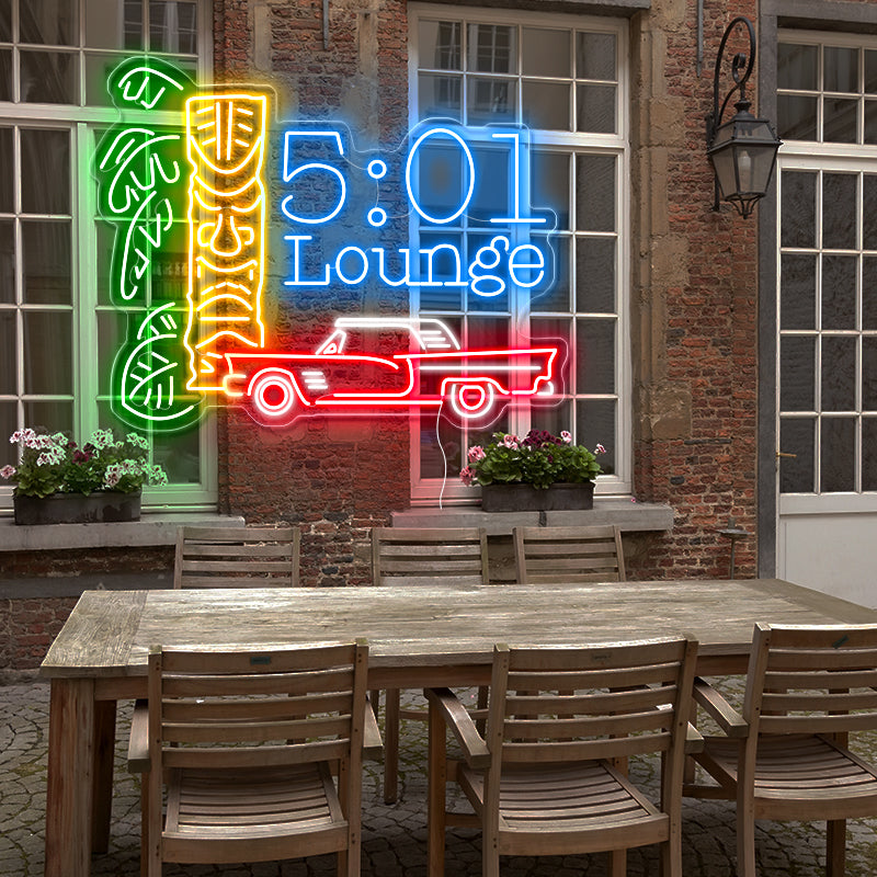 large Lounge Neon lights