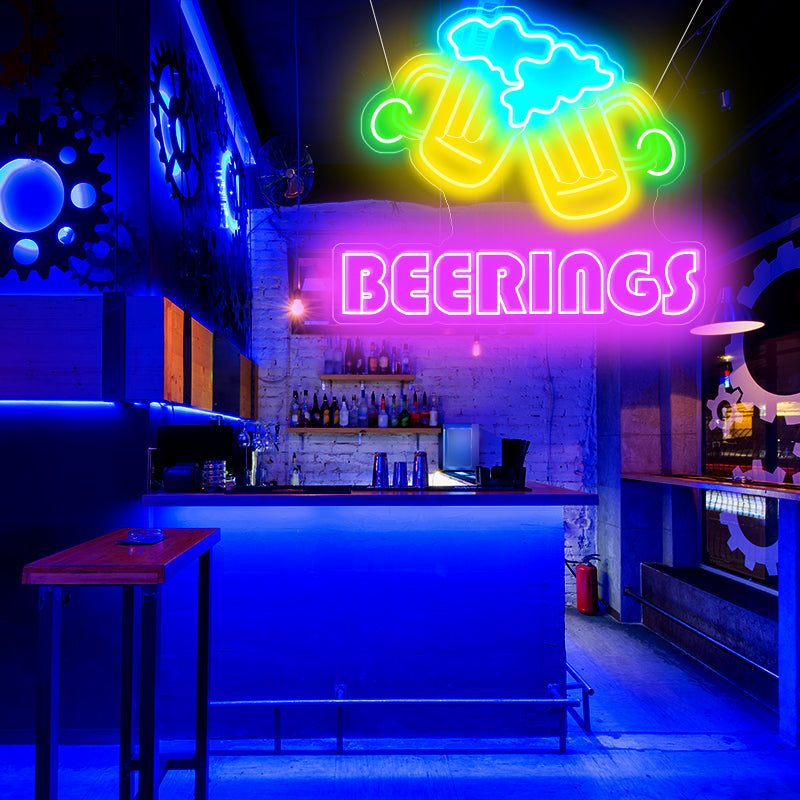 cheers neon sign - neonpartys