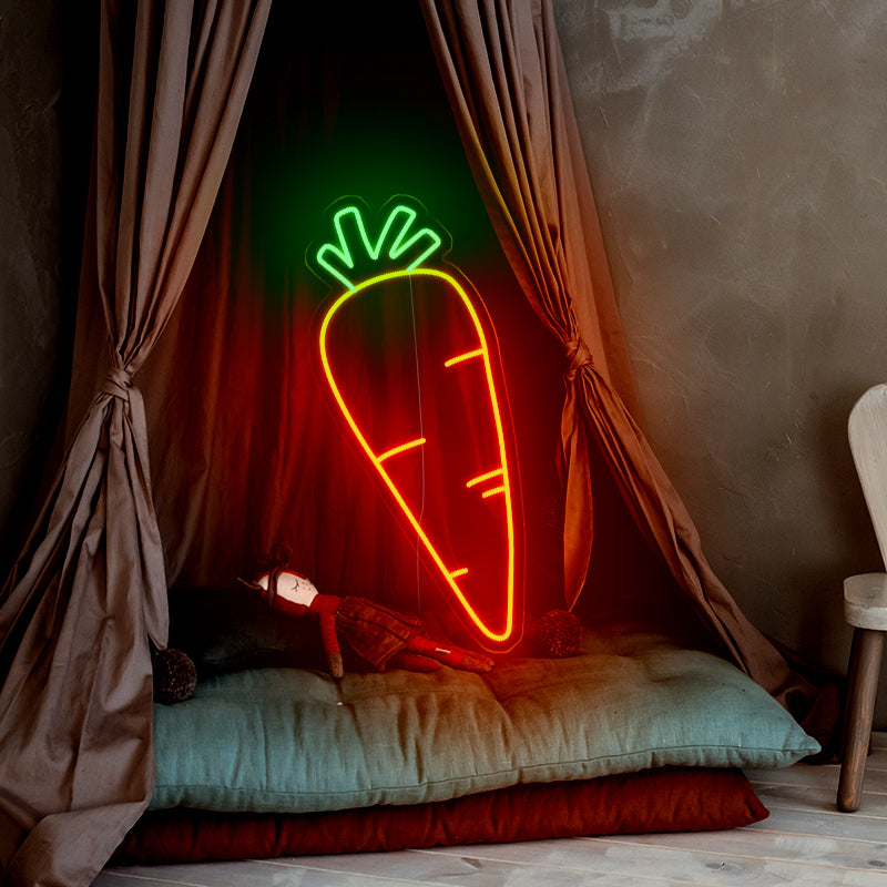 Carrot neon lights