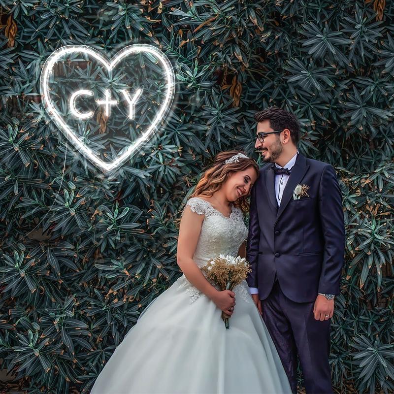 Personalised Heart Neon Light