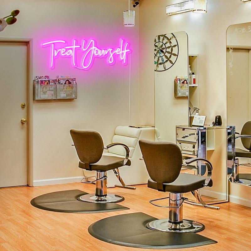 Treat Yourself neon signs - neonpartys
