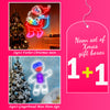 Christmas Santa Claus & Gingerbread Man Xmas gift boxes