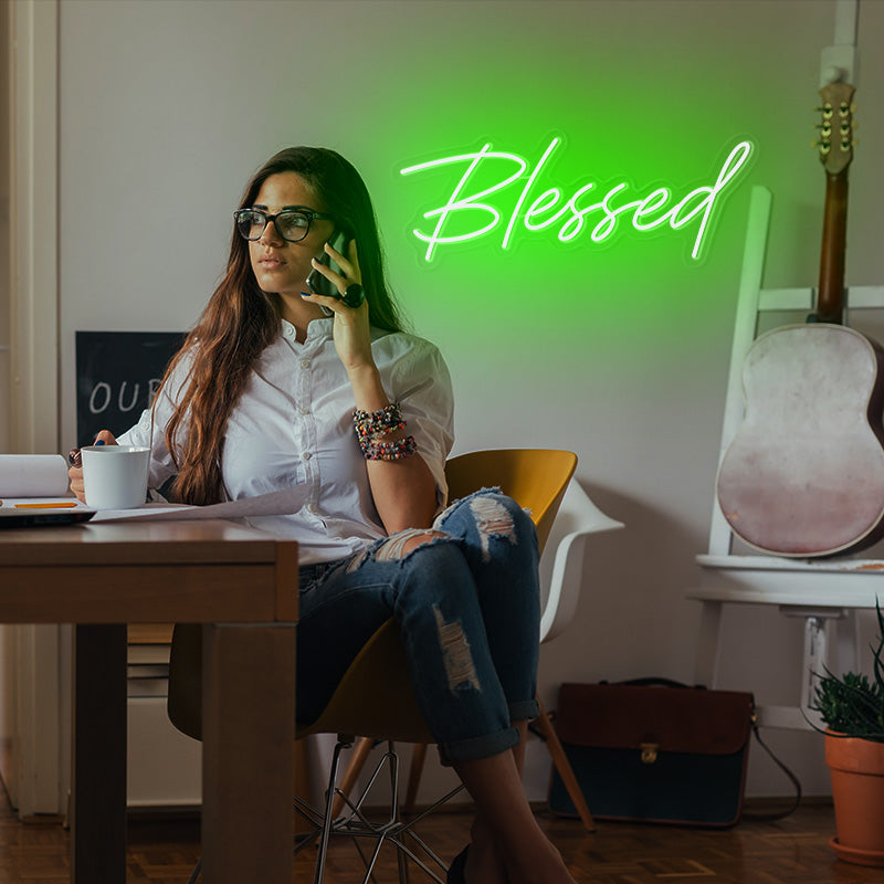 Blessed Neon Light