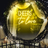 Cheers to Love Bridal Shower Neon Light