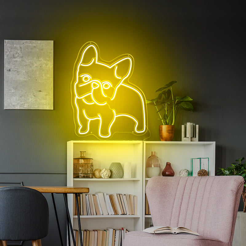 Pet Pug Dog neon lamps