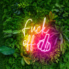Fuck off neon signs