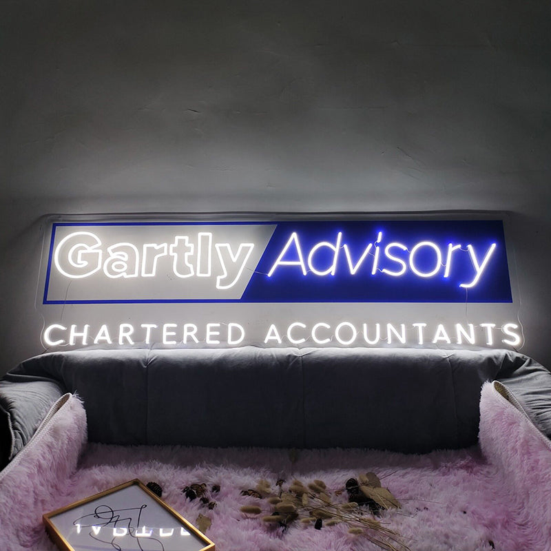 Custom business logo - neonpartys