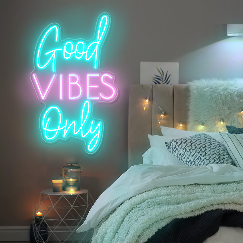 Good Vibes Only Neon Sign - neonpartys