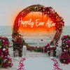 "Happy Ever After" Neon Sign for Reception Party