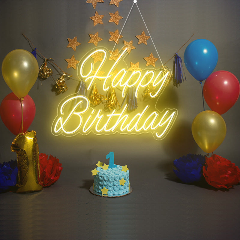 Happy Birthday neon Sign - neonpartys