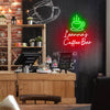 Custom Name Coffee Bar Neon