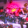 Party Time Neon Wall Art
