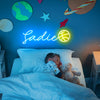 Basketball Name Neon Art for Kid's Room