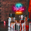 Custom Bar with Beers Neon Signs