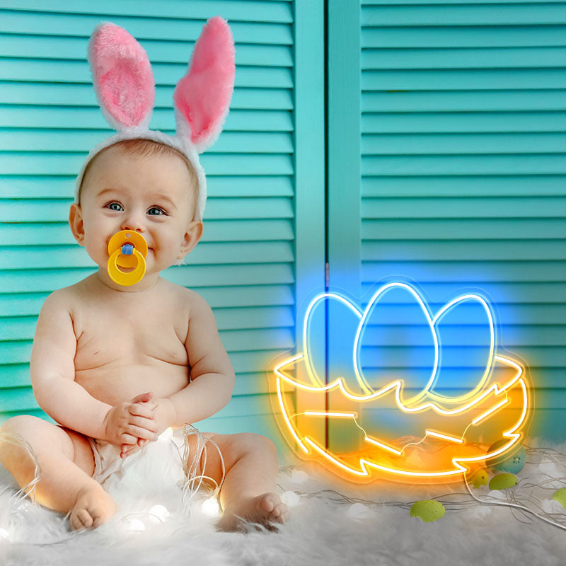 Easter eggs neon - neonpartys