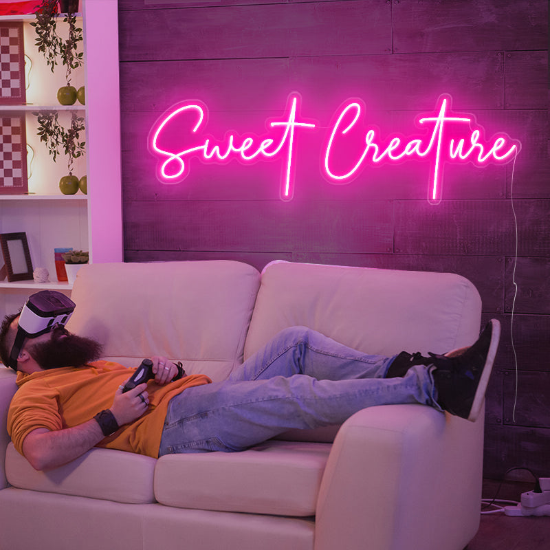 Sweet Creature neon lights - neonpartys