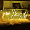 Treat Yourself neon signs - neonpartys
