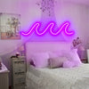 Waves neon lights - neonpartys