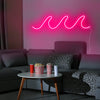 Waves neon lights - neonpartys