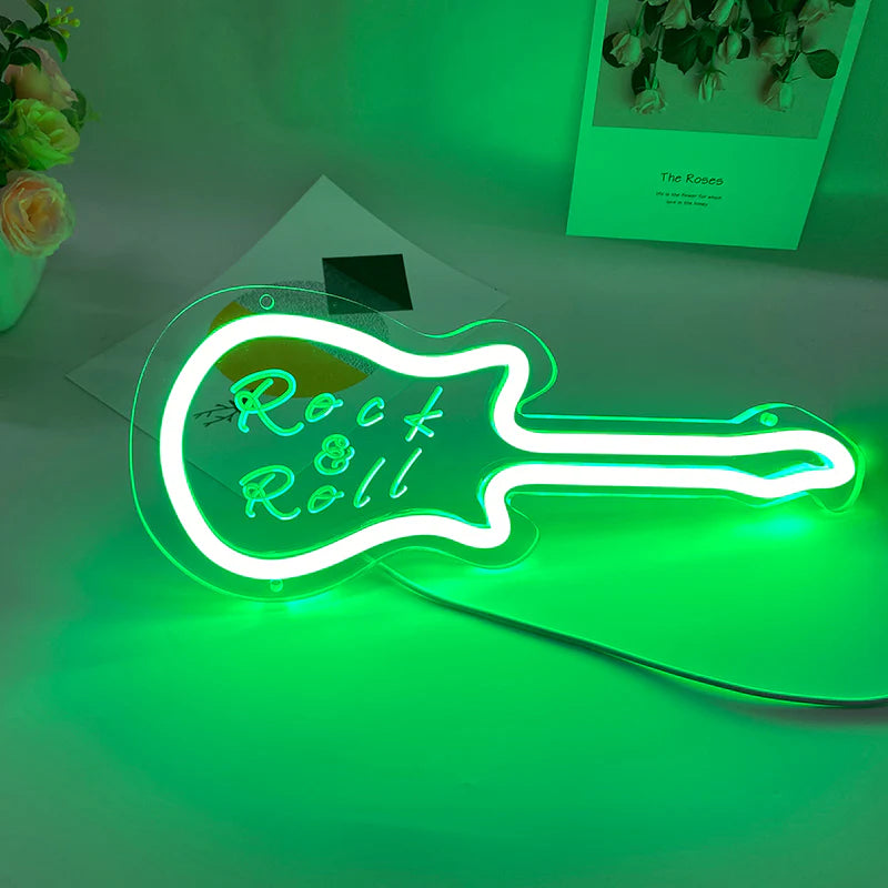 What role do glowing romantic messages play in wedding decor?