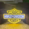Custom Motorcycle Shop Logo Neon Sign